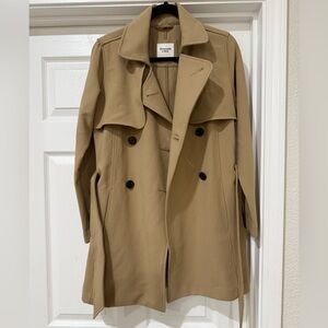 Abercrombie & Fitch Classic Tan Trench Coat